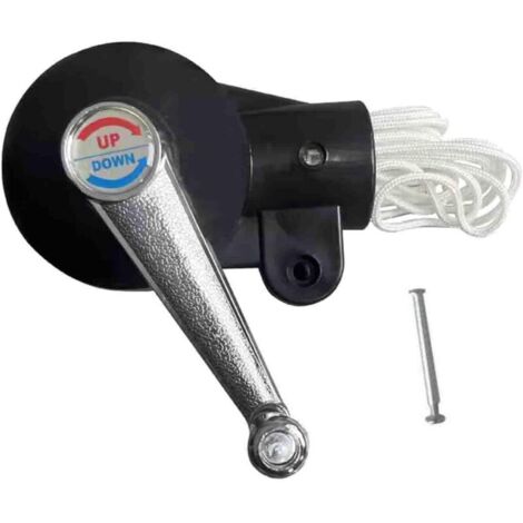 Accesorio para sombrilla de patio, repuesto para carrito de jardín, portátil y duradero, con manivela para piscina, playa y jardín. (1/4)