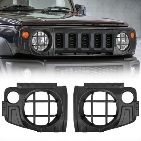 Protector de faros para Suzuki Jimny JB64 y Jimny Sierra JB74 (2018-2024), cubierta de faro, rejilla protectora para faro Jimny GL (1/4)