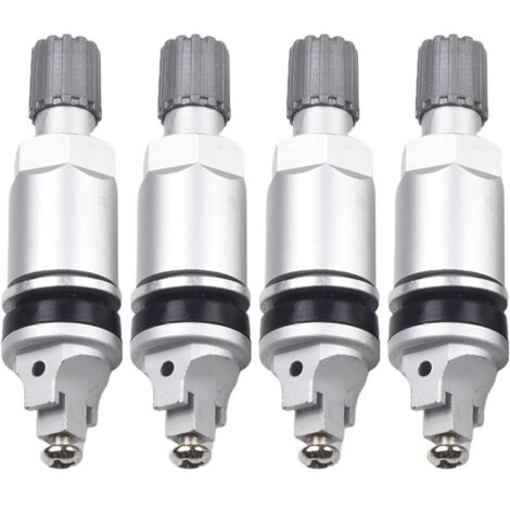 Solución completa de monitorización de neumáticos con 4 sensores TPMS en la válvula, diseñada para vehículos Toyota. (1/4)