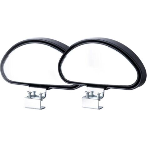 Espejos retrovisores para puntos ciegos, espejos laterales gran angular para conducir con pasajero, ajustables, multiángulo, compatibles con camiones, SUV y furgonetas. (1/4)