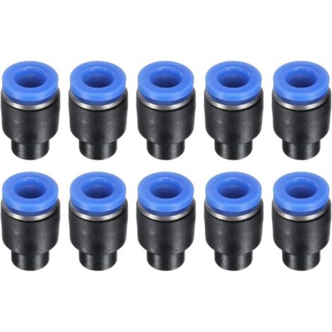 Paquete de 10 tapones de sellado neumáticos para sistemas de aire comprimido de 6 mm. (1/4)