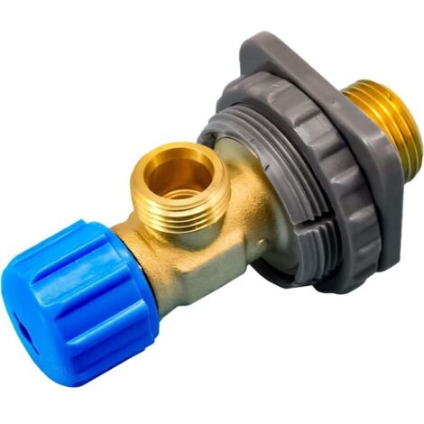 Grifo angular de 3/8" para tanque de inodoro. Compatible con las conexiones de agua para tanques de inodoro Geberit, incluidos los modelos 212458, 240.189/269/752.001/K12088.