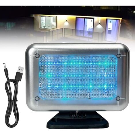 Simulador de TV con temporizador, simulador de TV LED antirrobo, simulador de luz de TV, 24 LED, 3 programas (4h/7h/día completo), TV falsa para seguridad del hogar