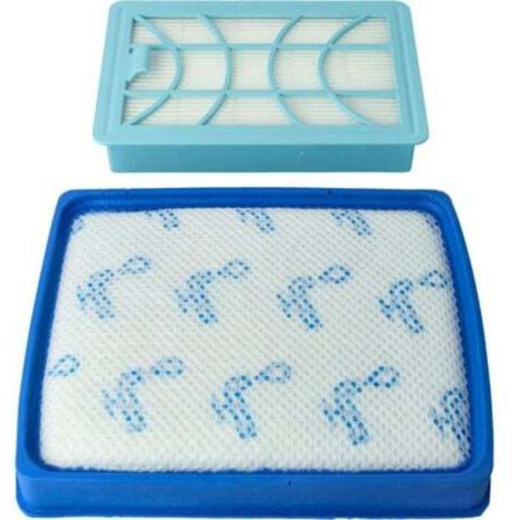 Kit de filtros compatible con los modelos Philips PowerPro Expert FC9728/01, FC9728/81, FC9729/09, FC9730, FC9731 y FC9732 - 2 filtros de repuesto (1/4)