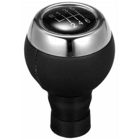 Pomo de la palanca de cambios para Mini Cooper, negro, 6 velocidades (posición alta izquierda/derecha) (1/4)