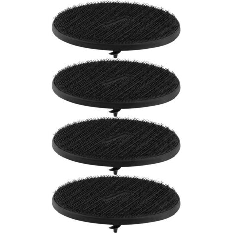 Clips de plástico negro para sujetar la moqueta del coche, hebilla en espiral 9171368-106480-11, compatible con BMW MINI. (1/4)