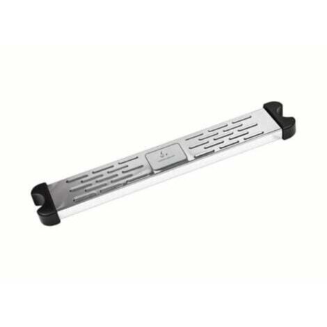 Escalera para piscina de 50 x 7,5 cm, peldaño de repuesto universal y robusto fabricado en acero inoxidable 304, peldaño estabilizado y duradero para piscinas enterradas, accesorios para piscinas.