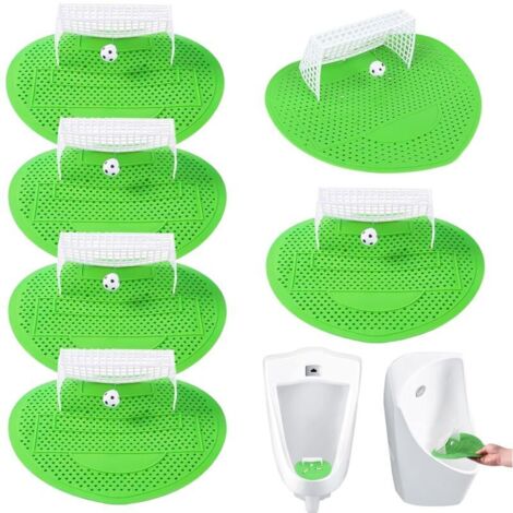 Mamparas para urinarios de 6 piezas, para porterías de fútbol, aptas para todo tipo de centros comerciales, oficinas y escuelas, resistentes a las salpicaduras y perfumadas.