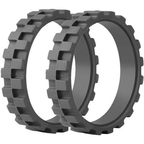 Rueda de goma de repuesto compatible con Roomba 500, 600, 700, 800, 900, e, i, S – sustituye la rueda lateral de su robot. Reemplazo compatible para Roomba (1/4)
