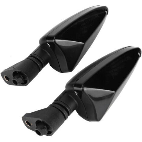 Motorrad-Blinkerlampe, 1 Paar Blinker für Motorrad-Blinker, adecuado para 800 (2011–2013), 1050 (2007–2013), 675/R (2009–2014), Street Triple 675 (2007–2013) (negro tintado). (1/4)