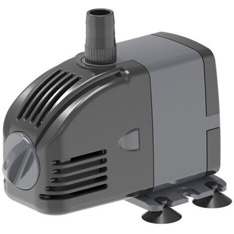 Bomba subacuática para juegos de agua, ultrasilenciosa, 6 W, filtro para acuario (1/5)
