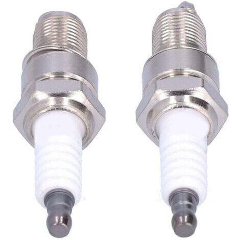 Set con 2 bujías F6RTC para MTD 95110292, 75110292, motor Torch 131039, cortadora de césped (1/4)