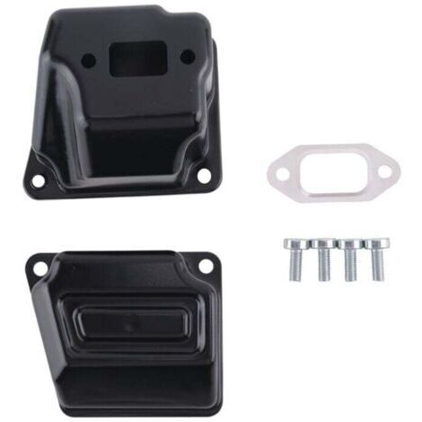 Silenciador para tubo de escape, compatible con MS 240 y MS 260, sustituye 1121 140 0606 (1/4)
