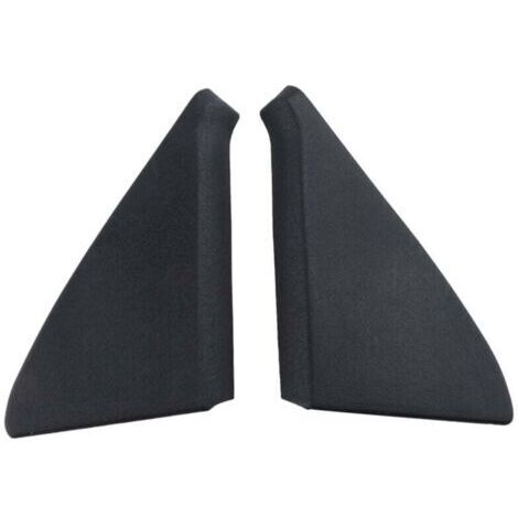 Noir ABS, 1 Pareja de cubiertas para espejos retrovisores para puerta para Golf – GLI MK2, 191837993, 191837994 (1/4)