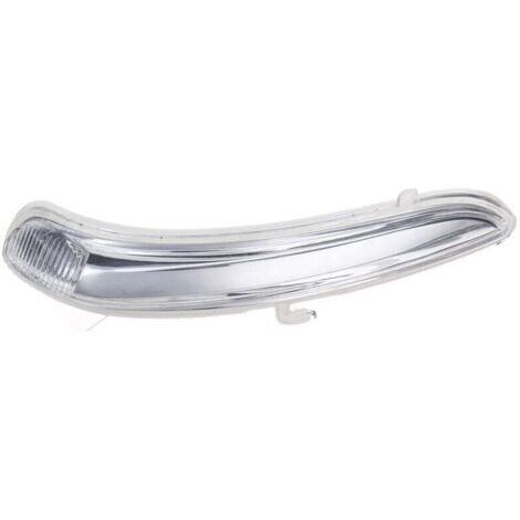 Blinkerlinse, lateral señal intermitente, señal intermitente de la puerta del ala para automóvil, sin bombilla, compatible con Peugeot 208 (2008-2017). (1/4)