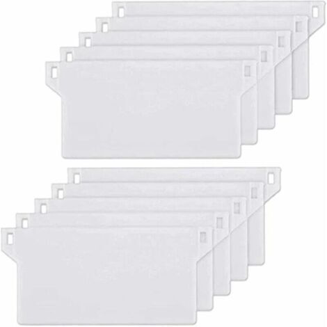 10 piezas de placas de peso para persianas californianas, pesos para persianas verticales, placas de peso vertical para lamas con 127 mm, pieza de repuesto en blanco (1/4)