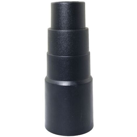 Adaptador universal de tubo de succion para aspiración, negro, adaptador para 25 mm, 32 mm, 34 mm, 42 mm. (1/5)