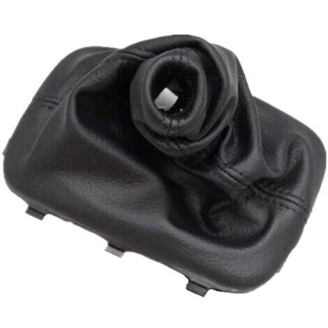 Tapa de cuero para el botón del selector del cambio automático (AT) de automóviles (1/4)