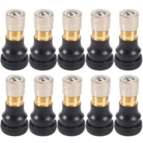 10 piezas de válvulas para llantas tubeless de scooter eléctrico, para M365, accesorios (1/4)