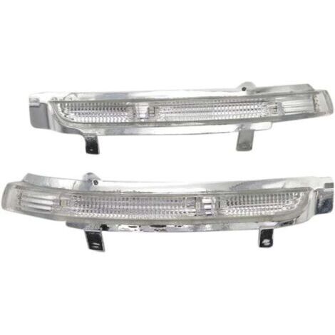 Espejo exterior izquierdo y derecho con luces LED intermitentes para Škoda Superb (2009–2013) (1/4)