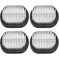 Pack de 4 filtros de partículas de alta eficiencia para aspirador 2.0 Slim, con recogedor de polvo, compatible con el modelo Floor One S5 Combo.