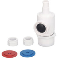 UWF-Verbindungselement 91009001 para limpiadores de piscinas – compatible con modelos Polaris/Zodiac 180/280/380 – conexión universal a la pared
