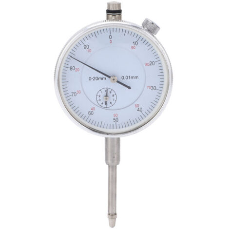 Comparatore meccanico, comparatore ad alta precisione per la misurazione degli strumenti, 0–20 mm