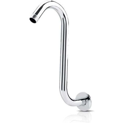 Lavandino da 8 pollici 201 in acciaio inossidabile, aumento del lavandino con elevata altezza, prolunga con collo di cigno in forma S, prolunga del lavandino, accessori per il bagno, accessori per la