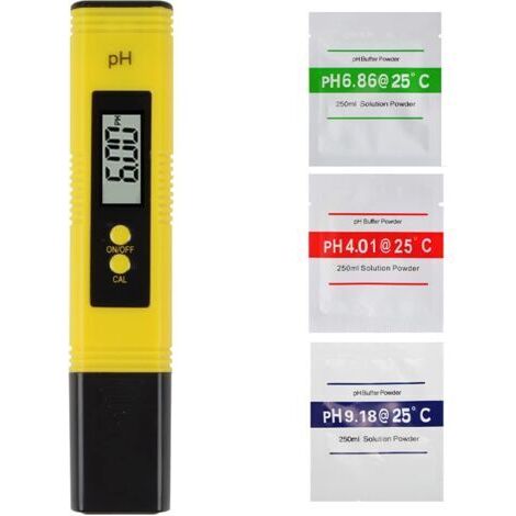 pH tester elettronico con display LCD, pH range di misurazione: 0,00–14,00 (1/5)