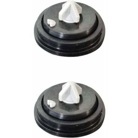 Set con 2 Diaphragm-Rings di sostituzione in gomma, compatibile con i rings del valvola diaphragm, membrane per le valvole a galleggiante, valvole a galleggiante, membrane di tenuta per le valvole a g (1/4)