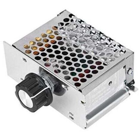 Regolatore di velocità motore 220V, regolatore di tensione CA 4000W, regolatore di tensione 220V, regolatore di velocità motore, regolatore di velocità motore elettrico (1/4)