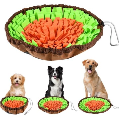 Tappetino olfattivo per cani, antiscivolo, portatile e facile da pulire, per addestramento all'intelligenza e alla ricerca, Slow Food (1/4)