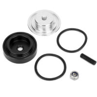 Kit di copertura della presa del tergicristallo posteriore del veicolo, accessorio adatto per Honda (argento)