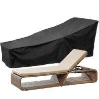 Copertura per lettino prendisole da giardino, copertura per lettino prendisole pieghevole 210D, poliestere antipolvere e impermeabile - 210 x 75 x 80 cm