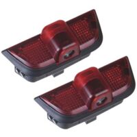 LED-Leuchtdiode per porta auto con proiettore di benvenuto, lampada logo-proiettore e luce di cortesia per Mercedes-Benz classe C (serie W201, W202, W203, W204).