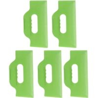 Set di 5 spatole flessibili per la rimozione della carta da parati.