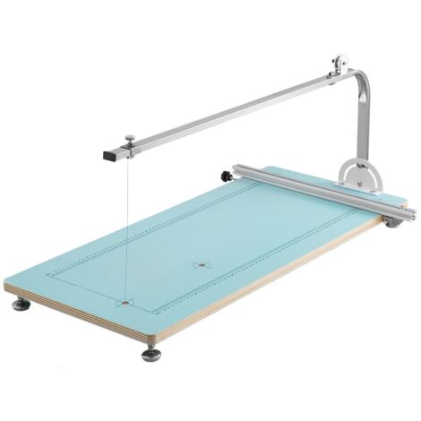 Machine De Découpe Polystyrène 20CM Découpeuse de Mousse De Fil Chaud Mousse Découpeuse Réglable À Température Établi Table de Travail
