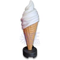 Cône géant publicitaire - Glace italienne - Led télécommandée - Ice Freddo