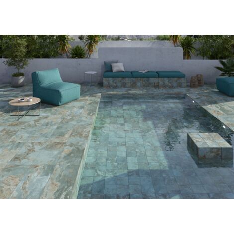 Dalle extérieur OKAI GREEN 60x90cm 20mm d'épaisseur