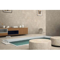 Carrelage sol mat beige l.120 x L.60 cm Orion crema