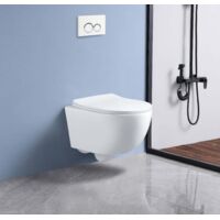 WC EN CERAMIQUE WALL HUNG - SUSPENDU BLANC