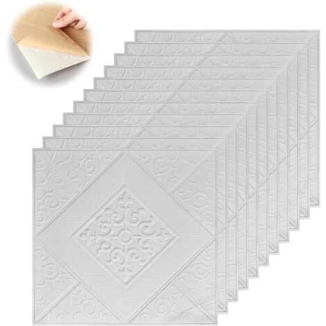 20 autocollants muraux 3D en vinyle, imperméables et faciles à nettoyer, pour cuisine ou salon (1/5)