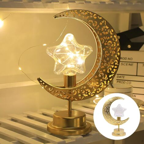 Lampe LED Ramadan Décorative – Lumière Chaude pour Salon, Chambre et Table, Idéale pour Soirées Iftar et Ambiance Familiale (1/5)