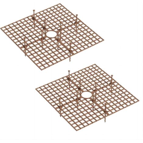 Lot de 2 Grilles Protection Pots – Couvre-Sol Anti-Chat