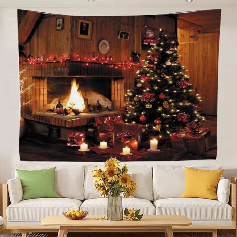 Wandbehang, farbenfroher, cooler Wandteppich für Schlafzimmer, Wohnzimmer 100x75cm (1/5)