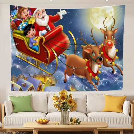 Retro-Küchenteppich, ästhetischer Wandteppich für Schlafzimmer, schnelltrocknend für Schlaf- und Wohnzimmer 100x75cm (1/5)