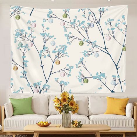 Wanddeko aus Stoff, böhmischer Wandteppich fürs Schlafzimmer, Wandbehang 100x75cm (1/5)