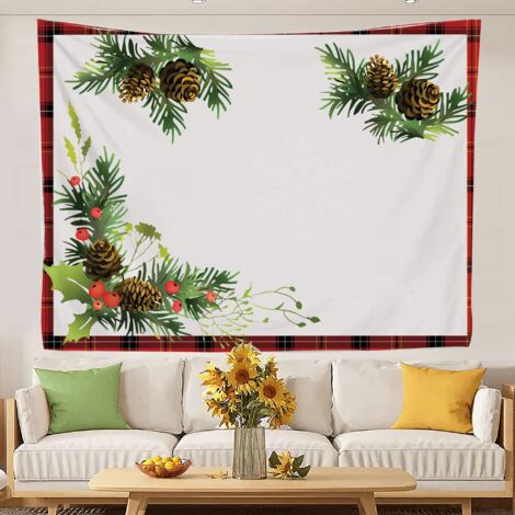 Wandteppiche im Retro-Stil für Schlafzimmer, schnelltrocknend, ideal für Mädchenzimmer 100x75cm (1/5)