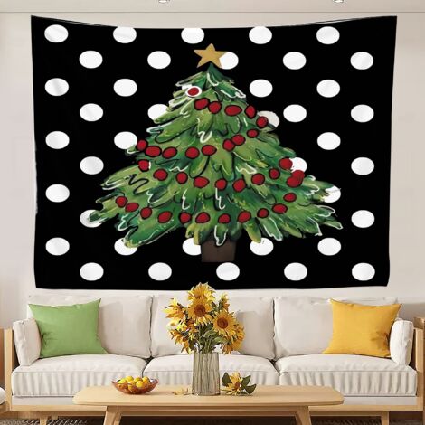 Luxuriöser Wandteppich fürs Schlafzimmer, Hintergrundstoff fürs Zimmer 100x75cm (1/5)
