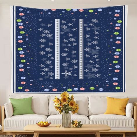 Einzigartiger Wandteppich für den Außenbereich, Wandbehang als Hintergrund für Bett und Heimdekoration 150x130cm (1/5)